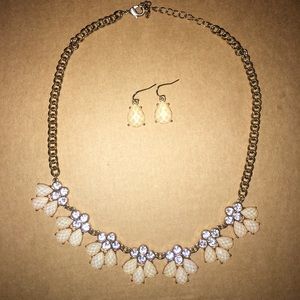Charming charlie necklace & earrings set